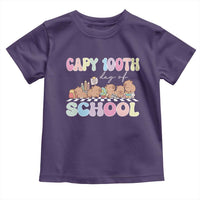 Capy 100 Days Of School Cute Capybara Toddler T Shirt