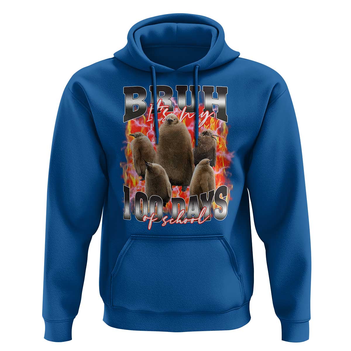 Funny Pesto Bruh It's My 100 Days Of School Hoodie