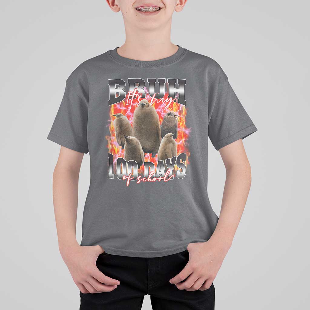 Funny Pesto Bruh It's My 100 Days Of School T Shirt For Kid