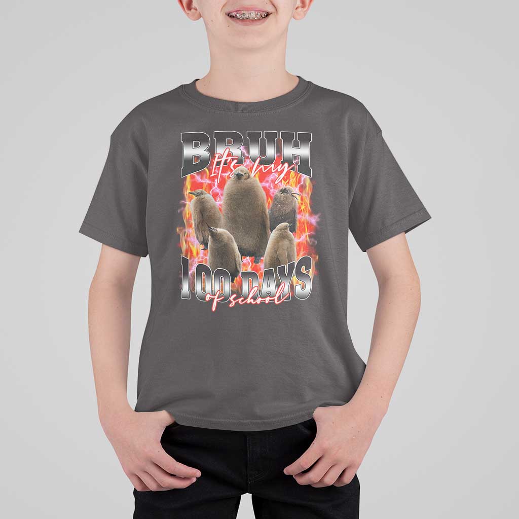 Funny Pesto Bruh It's My 100 Days Of School T Shirt For Kid