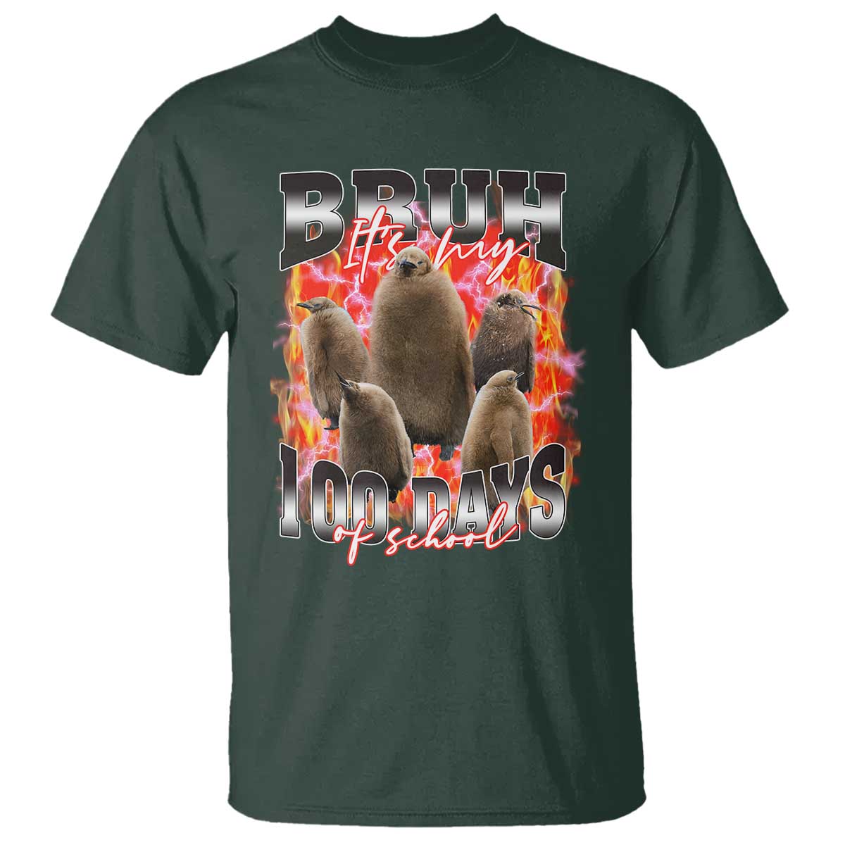Funny Pesto Bruh It's My 100 Days Of School T Shirt
