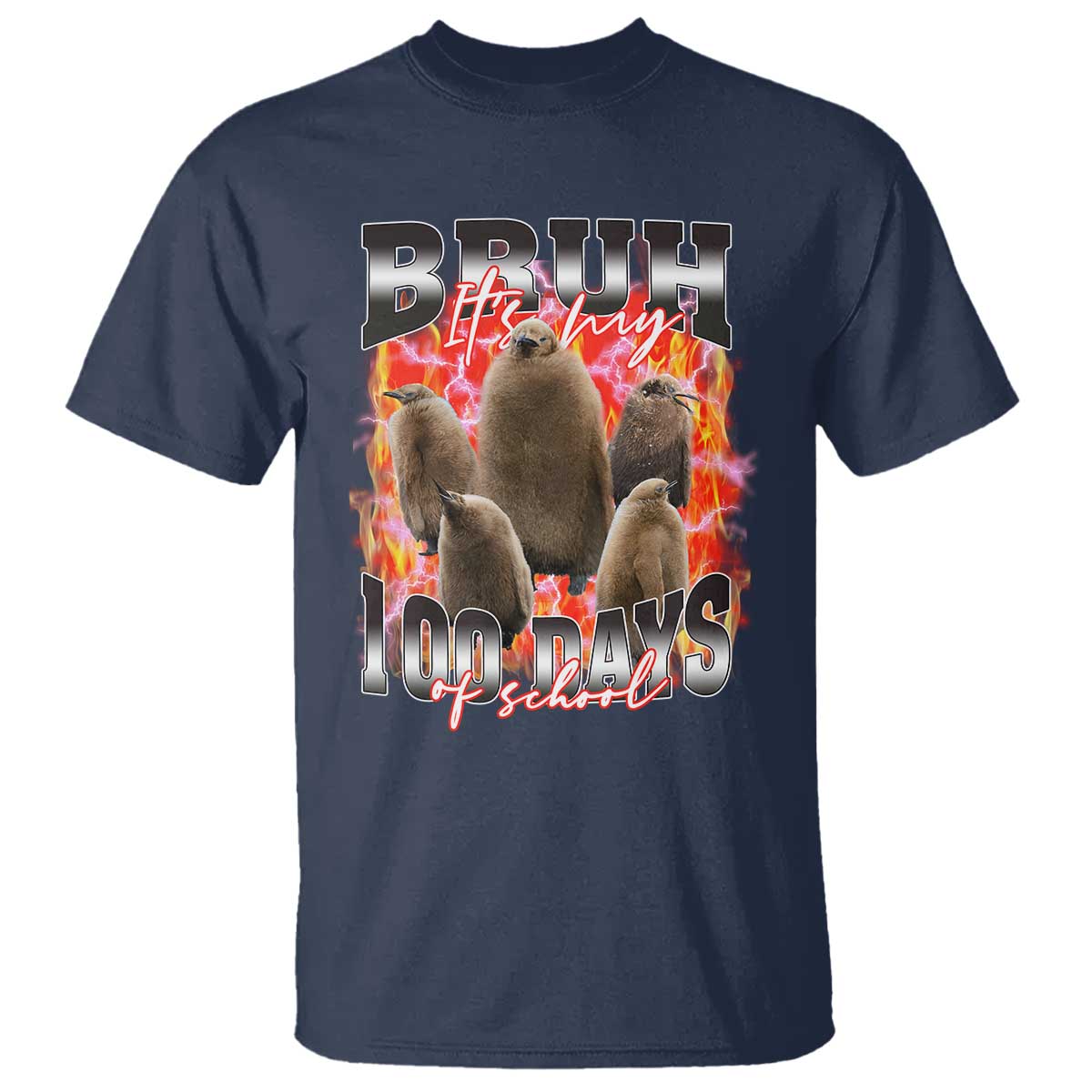 Funny Pesto Bruh It's My 100 Days Of School T Shirt
