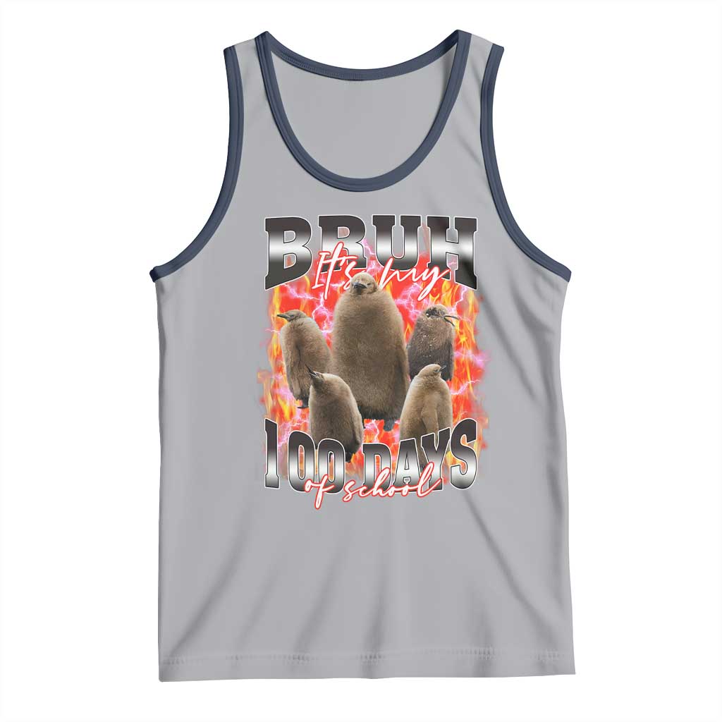 Funny Pesto Bruh It's My 100 Days Of School Tank Top