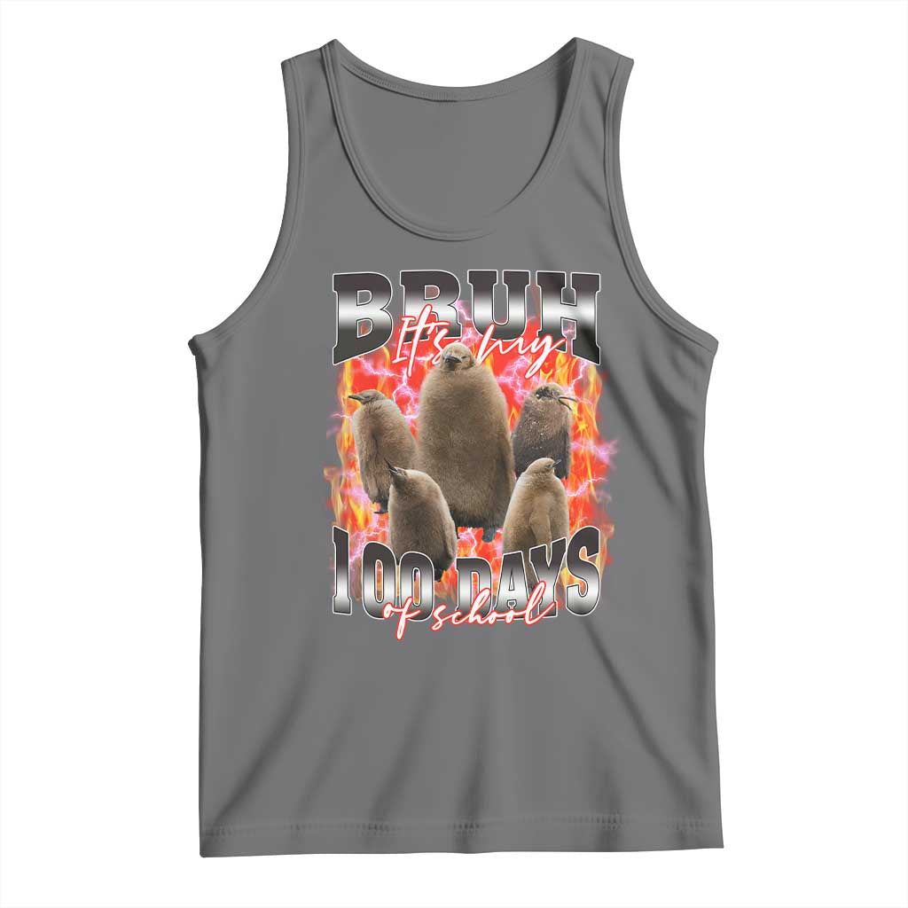 Funny Pesto Bruh It's My 100 Days Of School Tank Top