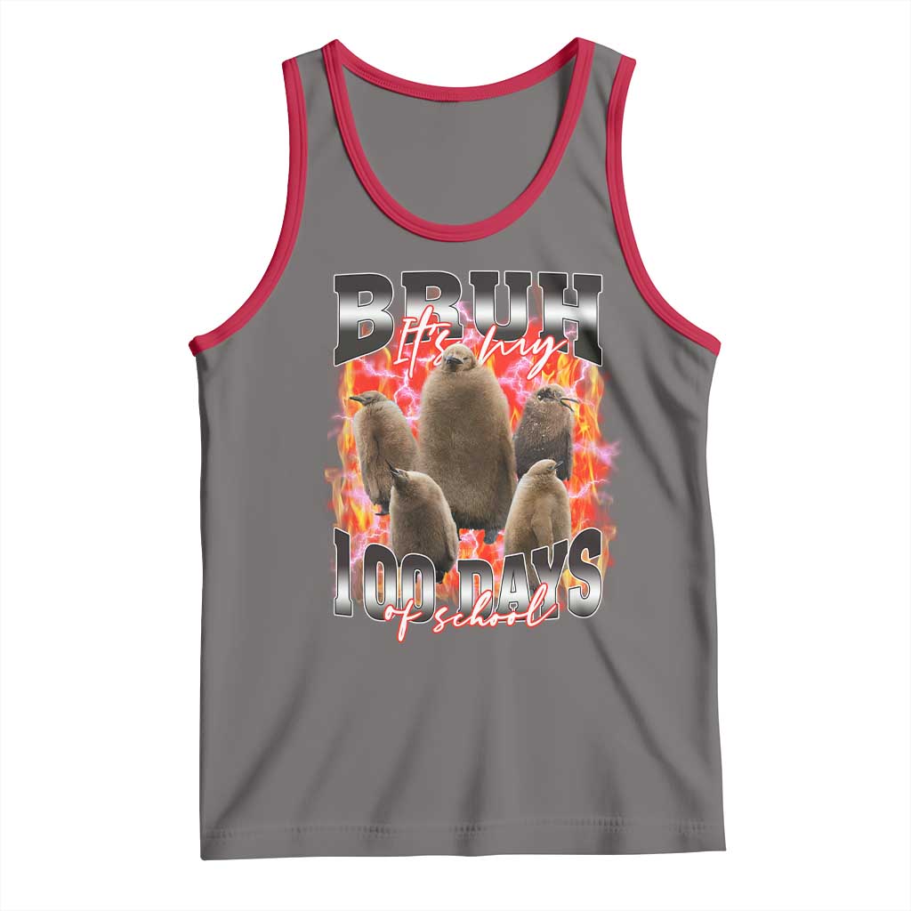 Funny Pesto Bruh It's My 100 Days Of School Tank Top