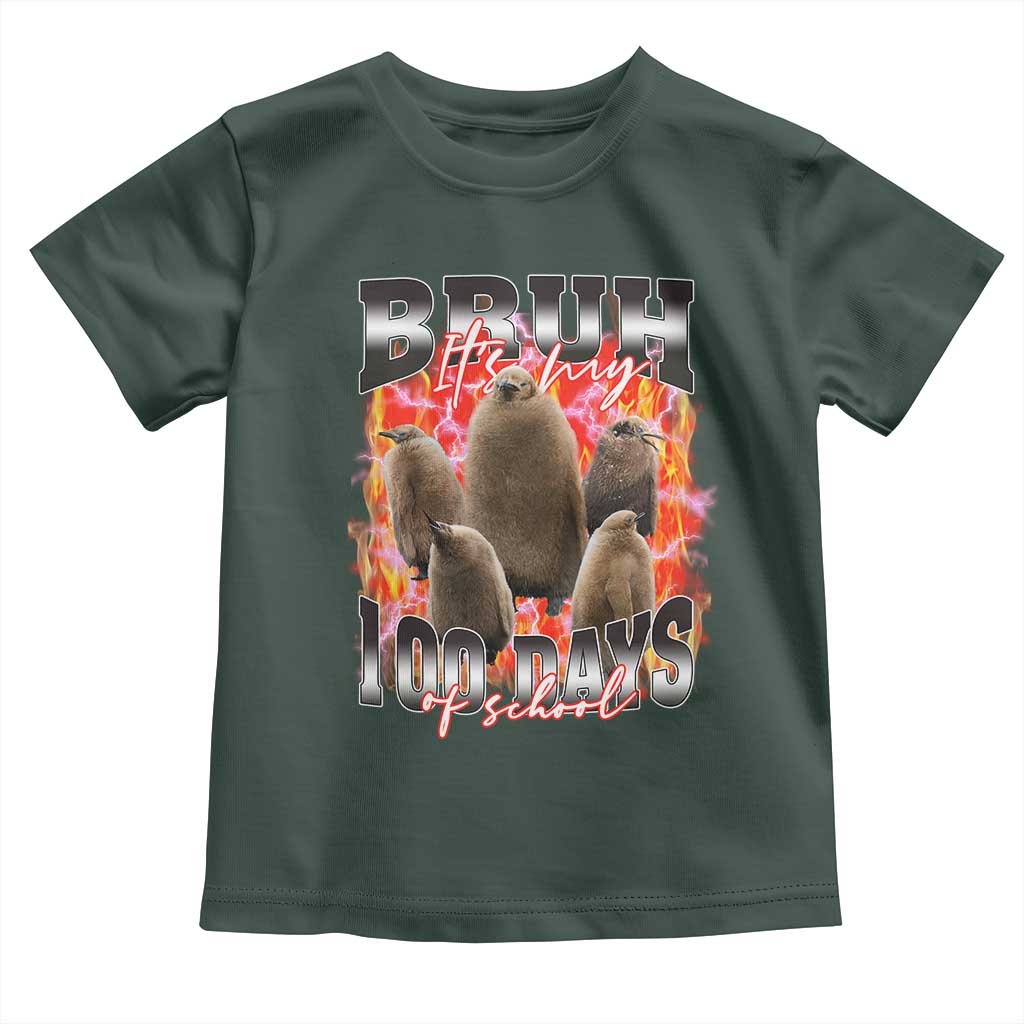 Funny Pesto Bruh It's My 100 Days Of School Toddler T Shirt