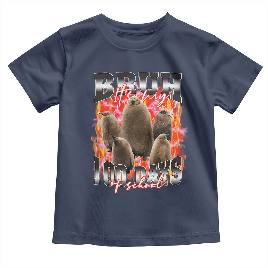 Funny Pesto Bruh It's My 100 Days Of School Toddler T Shirt