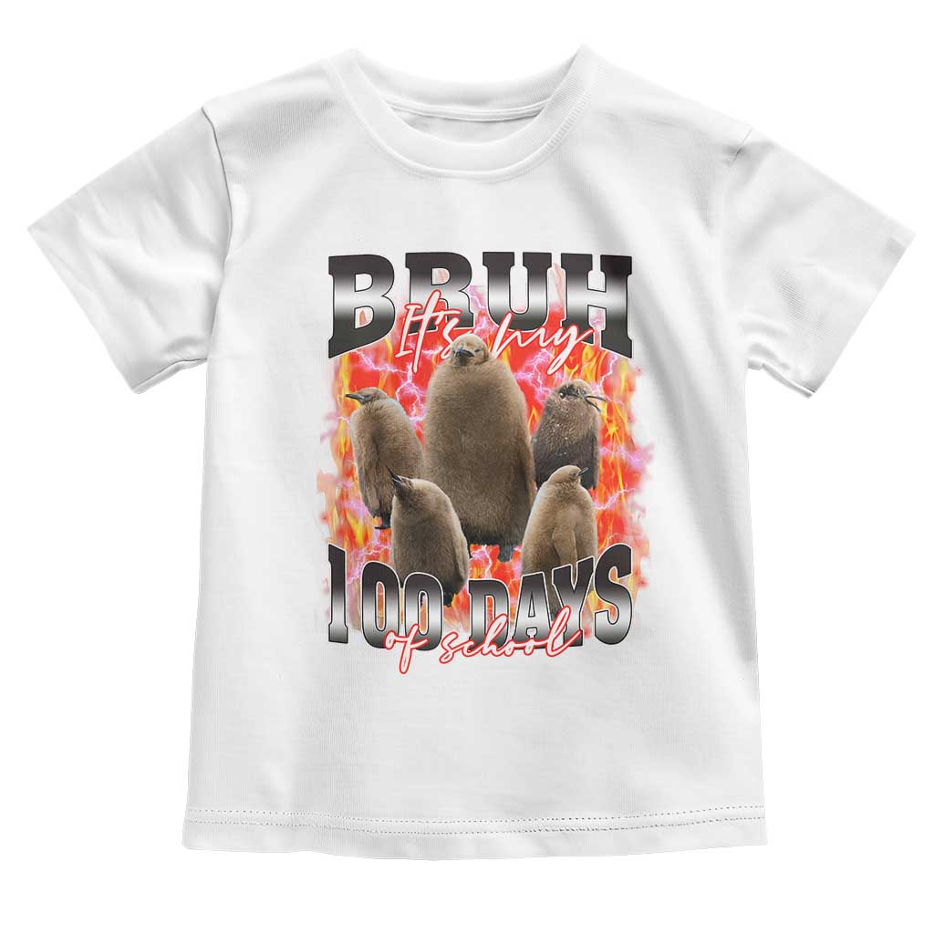 Funny Pesto Bruh It's My 100 Days Of School Toddler T Shirt