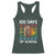 Funny Pesto 100 Days Of School Racerback Tank Top