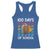 Funny Pesto 100 Days Of School Racerback Tank Top