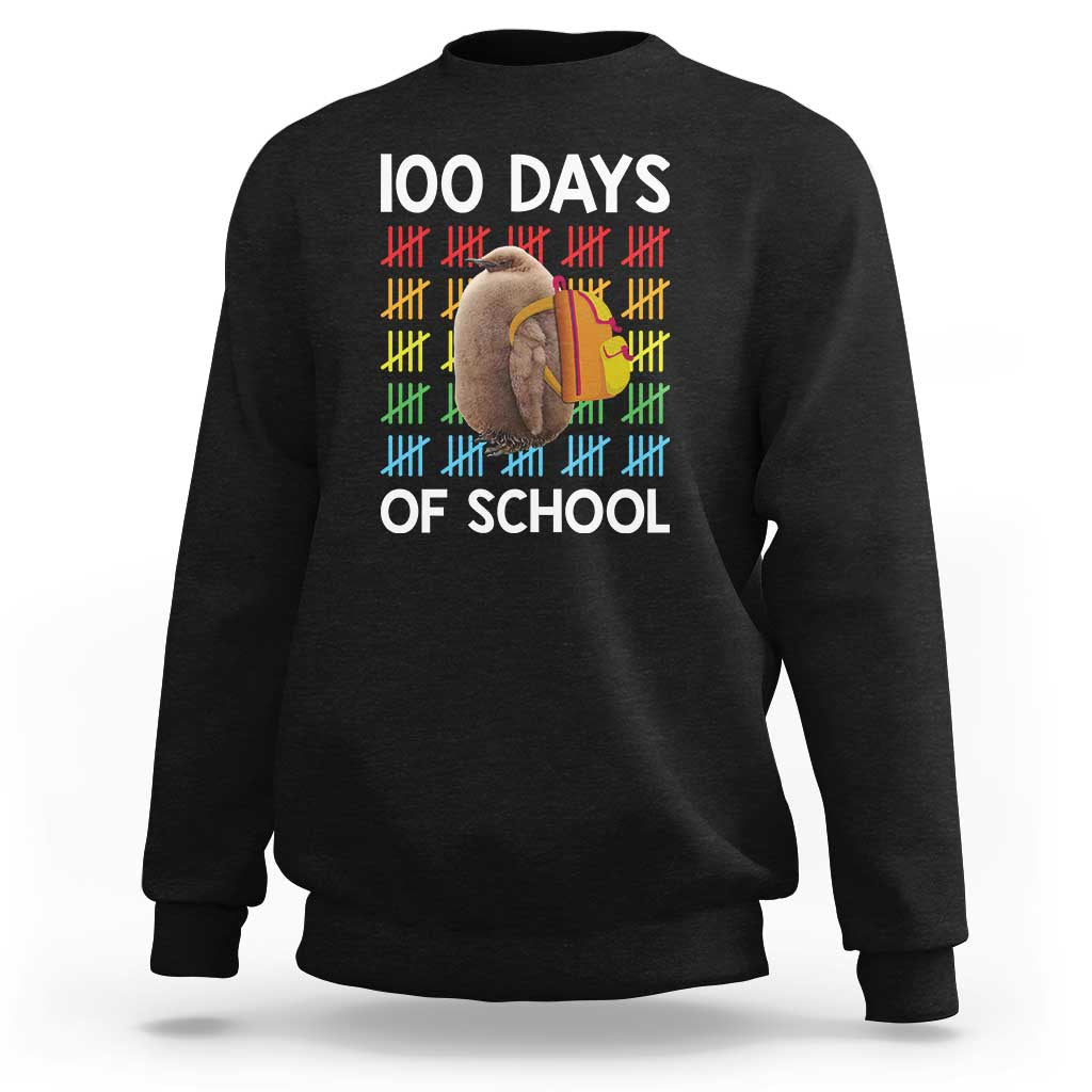 Funny Pesto 100 Days Of School Sweatshirt