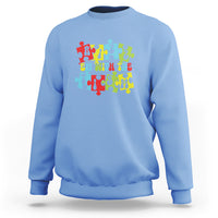 Autism Awareness Sweatshirt Rizz'em With The Tism Autistic - Wonder Print Shop
