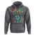 Autism Awareness Hoodie Everyone Communicates Different Puzzle Cute Earth - Wonder Print Shop