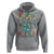 Autism Awareness Hoodie Everyone Communicates Different Puzzle Cute Earth - Wonder Print Shop