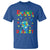 Autism Awareness T Shirt Everyone Communicates Different Puzzle Cute Earth - Wonder Print Shop