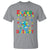 Autism Awareness T Shirt Everyone Communicates Different Puzzle Cute Earth - Wonder Print Shop