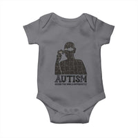 Autism Awareness Baby Onesie Autistic Seeing The World From A Different Angle Aesthetic
