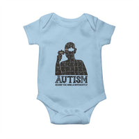 Autism Awareness Baby Onesie Autistic Seeing The World From A Different Angle Aesthetic