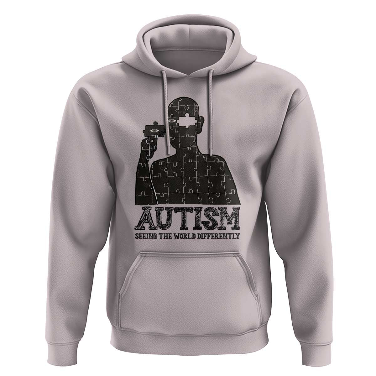 Autism Awareness Hoodie Autistic Seeing The World From A Different Angle Aesthetic