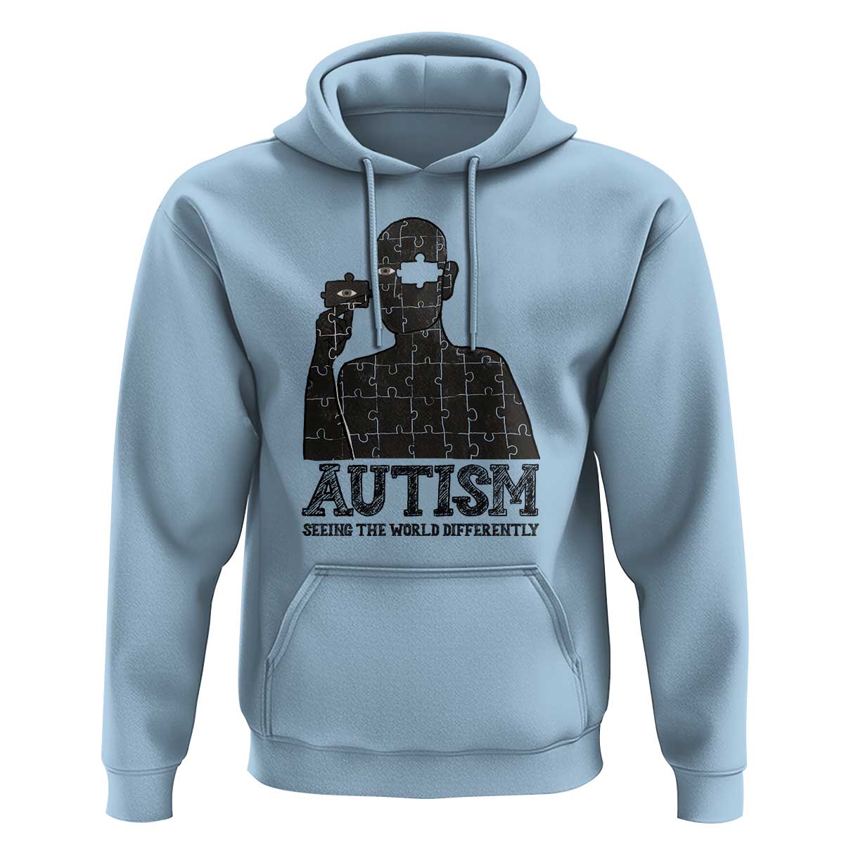 Autism Awareness Hoodie Autistic Seeing The World From A Different Angle Aesthetic