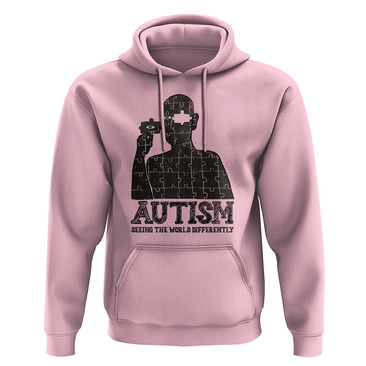 Autism Awareness Hoodie Autistic Seeing The World From A Different Angle Aesthetic