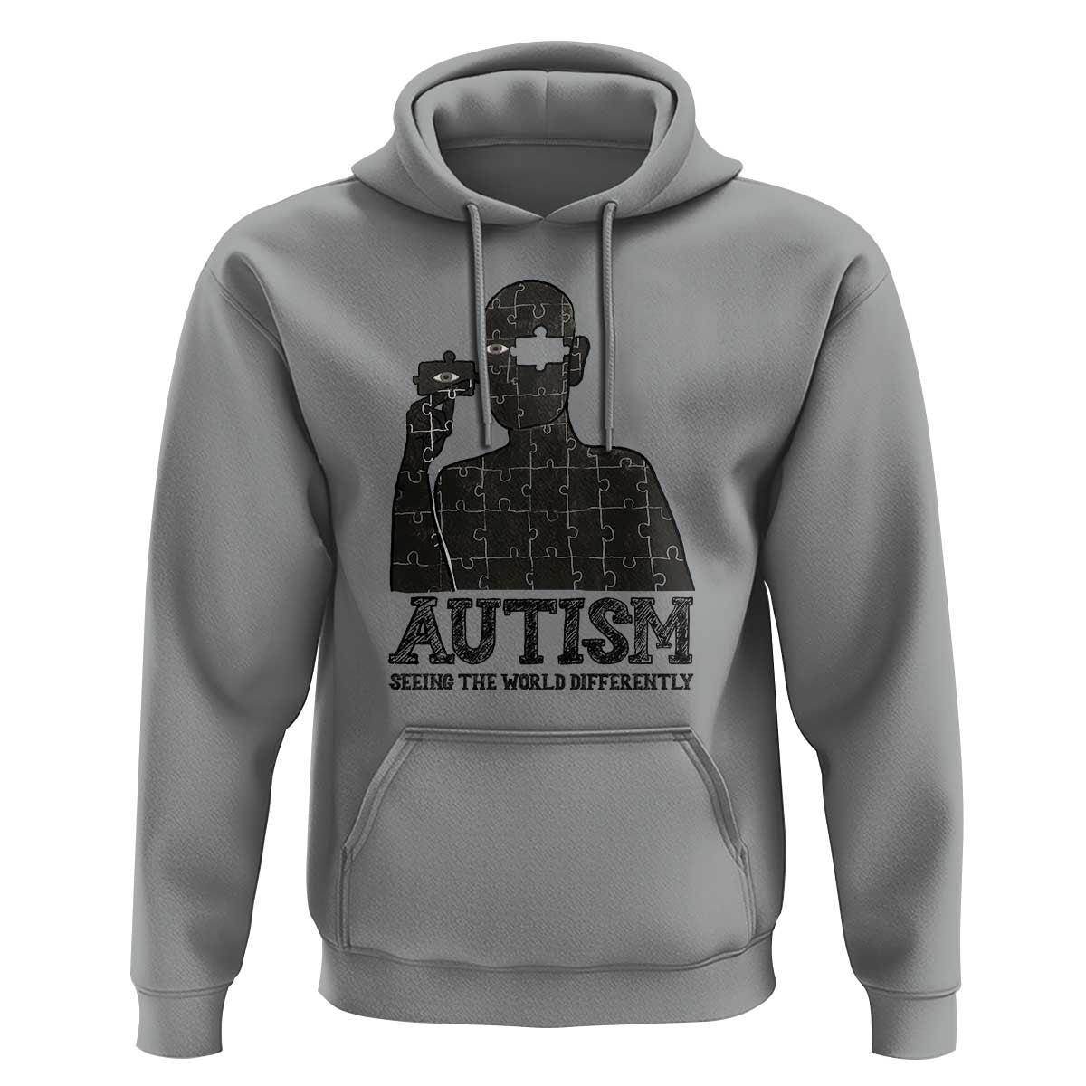 Autism Awareness Hoodie Autistic Seeing The World From A Different Angle Aesthetic