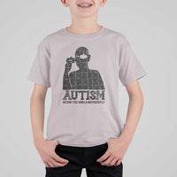 Autism Awareness T Shirt For Kid Autistic Seeing The World From A Different Angle Aesthetic