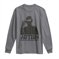 Autism Awareness Long Sleeve Shirt Autistic Seeing The World From A Different Angle Aesthetic