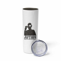 Autism Awareness Skinny Tumbler Autistic Seeing The World From A Different Angle Aesthetic
