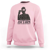 Autism Awareness Sweatshirt Autistic Seeing The World From A Different Angle Aesthetic