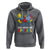 Autism Awareness Hoodie God Made Me Special Cute Fish Puzzle Ribbon - Wonder Print Shop