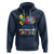 Autism Awareness Hoodie God Made Me Special Cute Fish Puzzle Ribbon - Wonder Print Shop