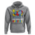 Autism Awareness Hoodie God Made Me Special Cute Fish Puzzle Ribbon - Wonder Print Shop