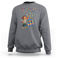 Autism Awareness Sweatshirt Artism Puzzle Boys Men Artist Autistic - Wonder Print Shop