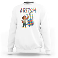 Autism Awareness Sweatshirt Artism Puzzle Boys Men Artist Autistic - Wonder Print Shop