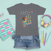 Autism Awareness T Shirt For Kid Artism Puzzle Girls Women Artist Autistic - Wonder Print Shop
