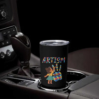 Autism Awareness Tumbler Cup Artism Puzzle Girls Women Artist Autistic
