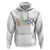 Autism Awareness Hoodie Artism Artist Autistic Rainbow Puzzle Aesthetic - Wonder Print Shop