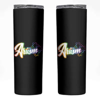 Autism Awareness Skinny Tumbler Artism Artist Autistic Rainbow Puzzle Aesthetic