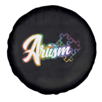 Autism Awareness Spare Tire Cover Artism Artist Autistic Rainbow Puzzle Aesthetic