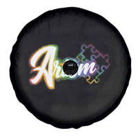 Autism Awareness Spare Tire Cover Artism Artist Autistic Rainbow Puzzle Aesthetic