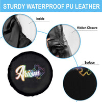 Autism Awareness Spare Tire Cover Artism Artist Autistic Rainbow Puzzle Aesthetic