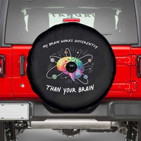 Autism Awareness Spare Tire Cover My Brain Works Differently Than Your Brain