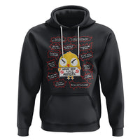 Autism Awareness Hoodie What Not To Say To Autistic People Cute Chick - Wonder Print Shop