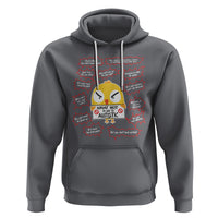 Autism Awareness Hoodie What Not To Say To Autistic People Cute Chick - Wonder Print Shop