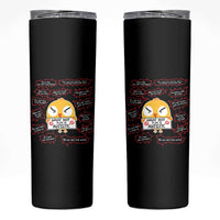 Autism Awareness Skinny Tumbler What Not To Say To Autistic People Cute Chick