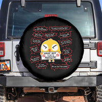 Autism Awareness Spare Tire Cover What Not To Say To Autistic People Cute Chick
