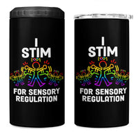 Autism Awareness 4 in 1 Can Cooler Tumbler I Stim For Sensory Regulation