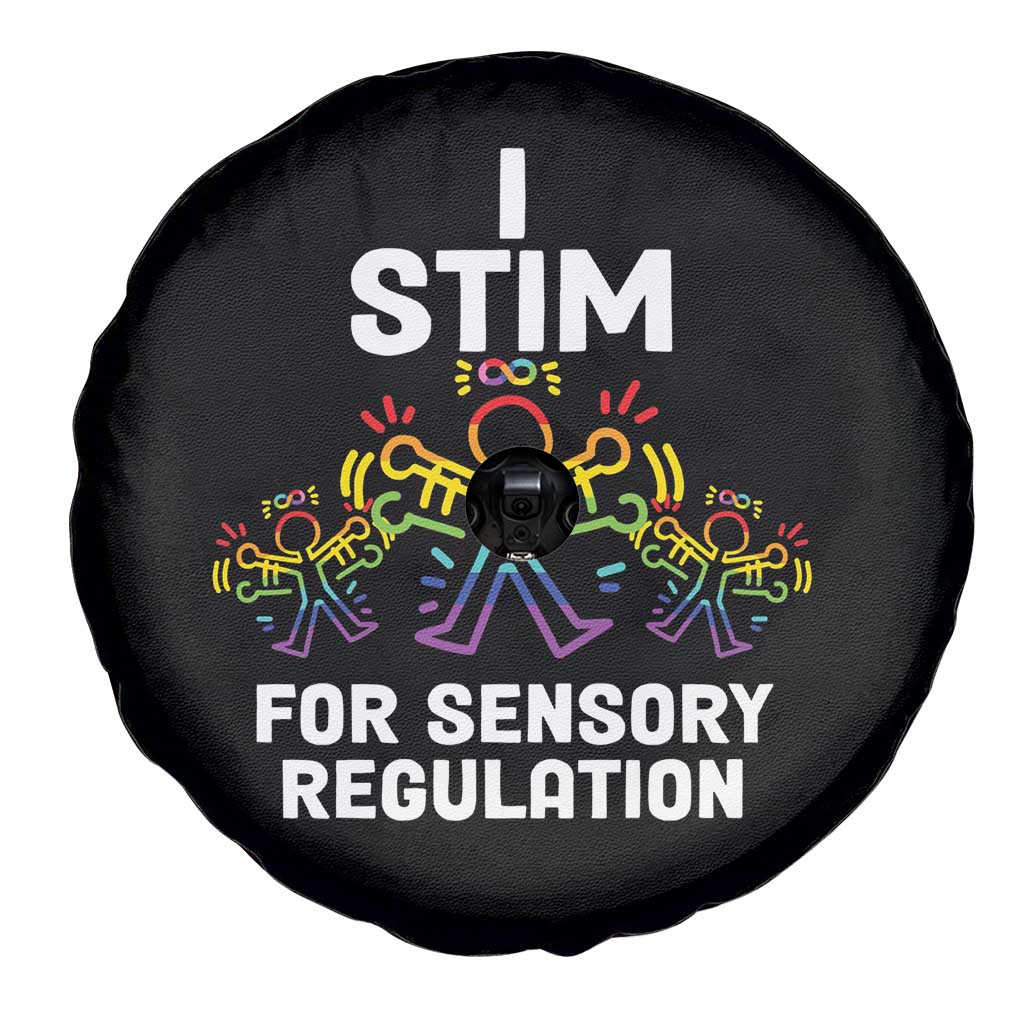 Autism Awareness Spare Tire Cover I Stim For Sensory Regulation
