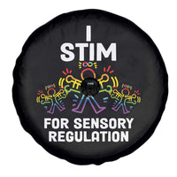 Autism Awareness Spare Tire Cover I Stim For Sensory Regulation